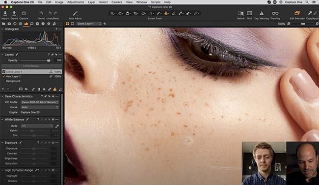 В обновлённой версии Capture One 20 будет проще ретушировать фото