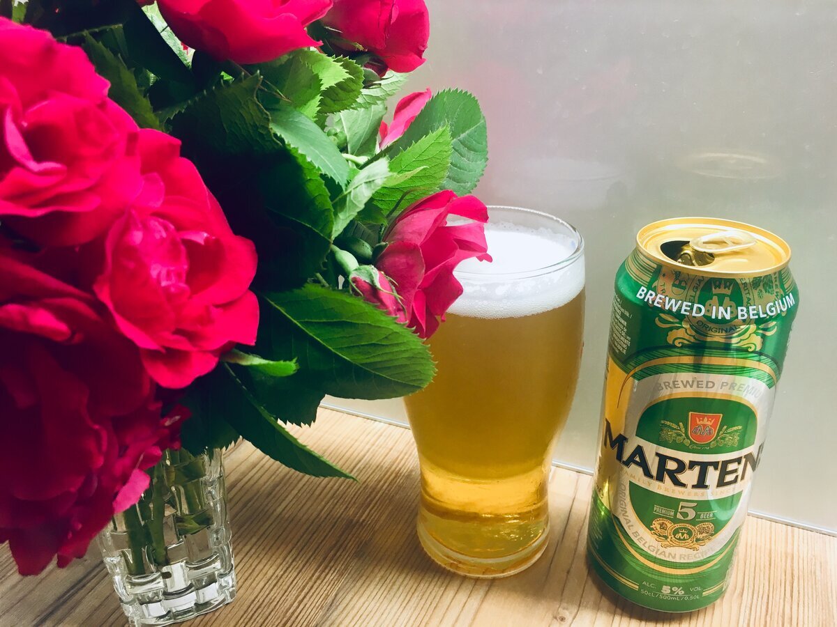 Пиво Martens Pils в банке.