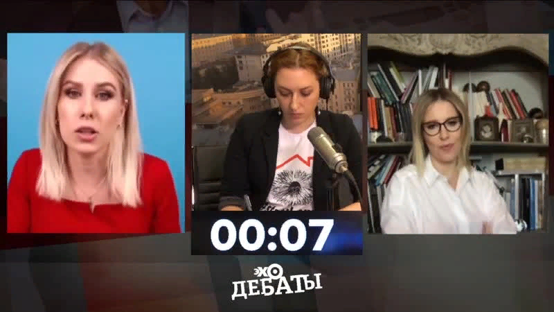 Фрагмент дебатов на "Эхо Москвы". Источник: youtube.com