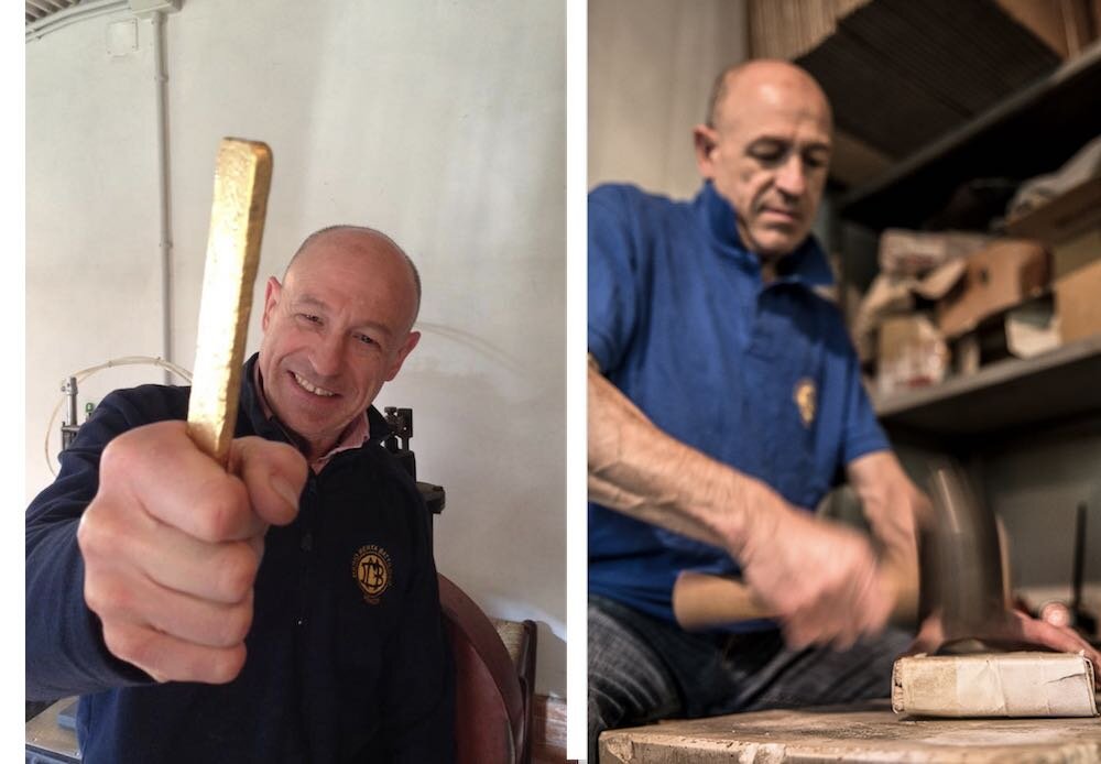 Марино Менегаццо © Mario Berta Battiloro SRL