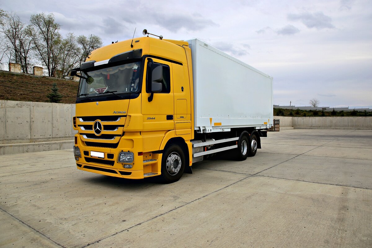 Установка Газодизеля Mercedes-Benz Actros 2544