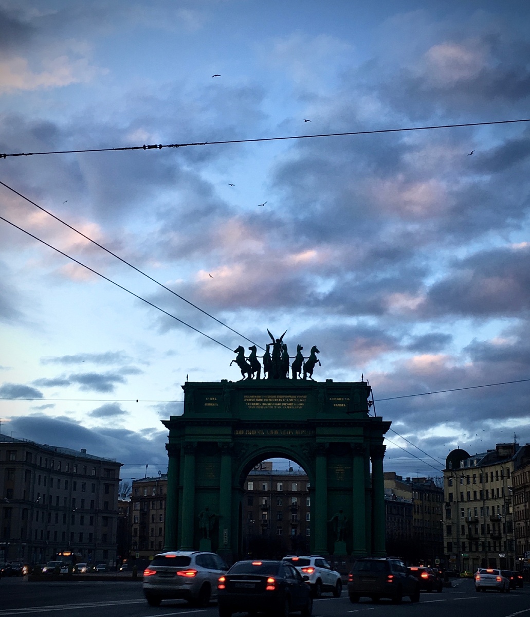 метро Нарвская, Март 2020