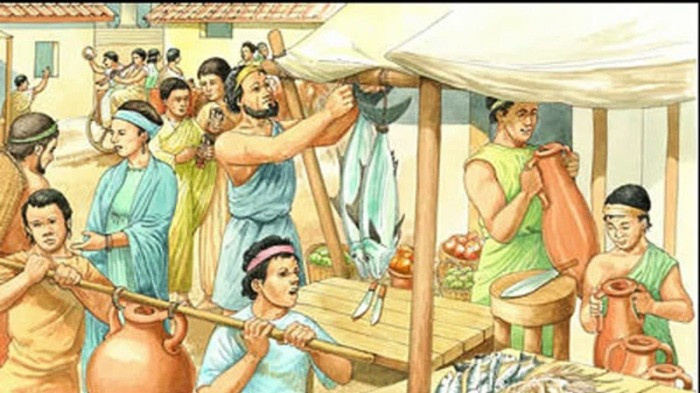  Бартерная торговля приводила к созданию рынков и ярмарок.