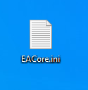 Файл "EACore.ini".