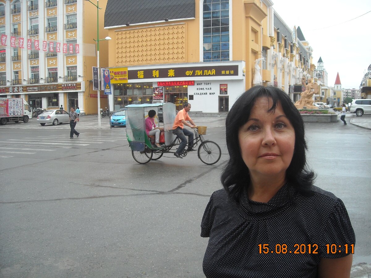 В Хуньчуне вывески на русском.