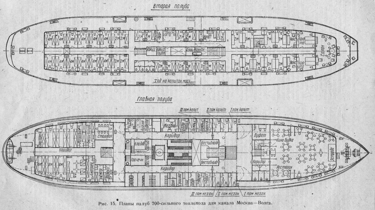 Теплоход андрей рублев схема
