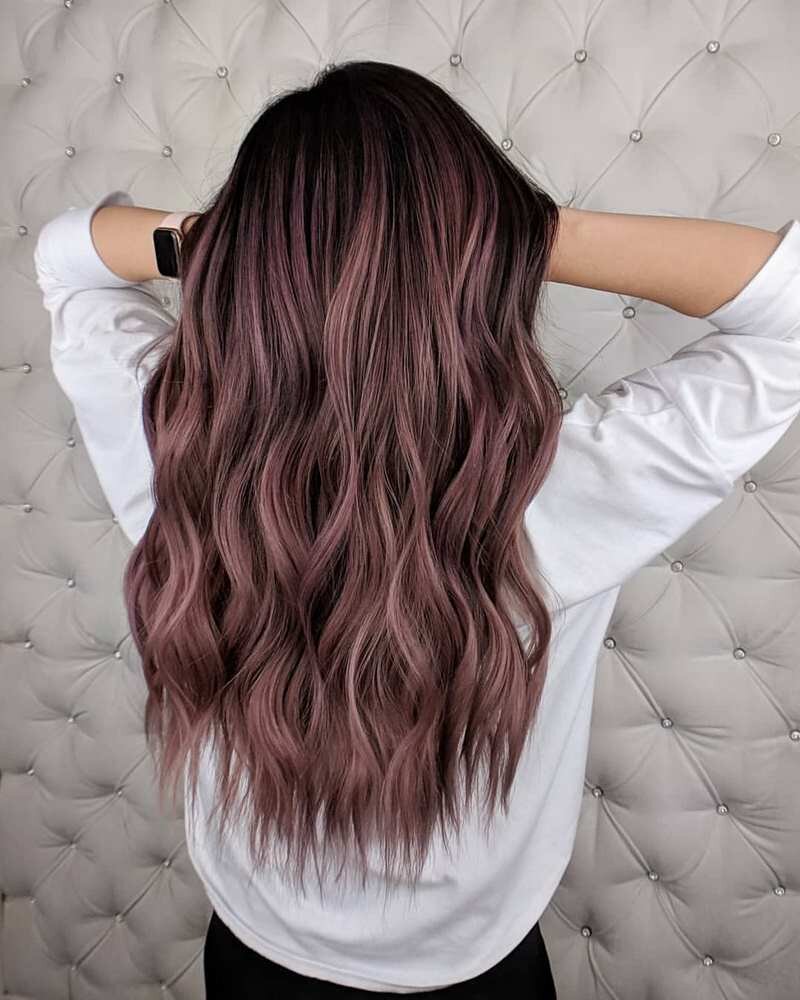 Модное окрашивание 2021