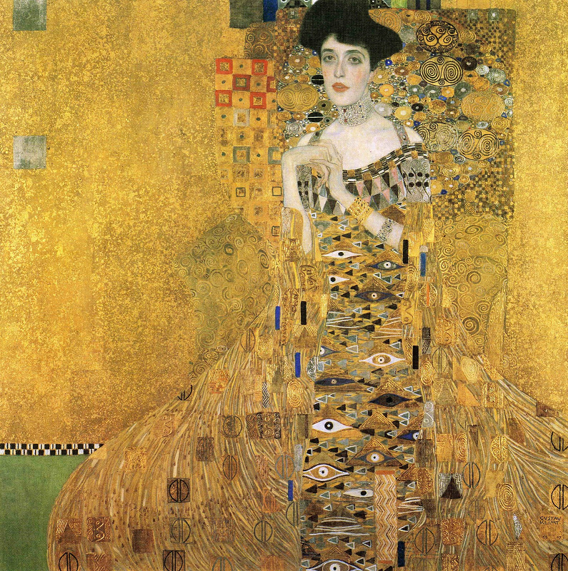 Климт. Портрет Адели Блох-Бауэр. 1907.