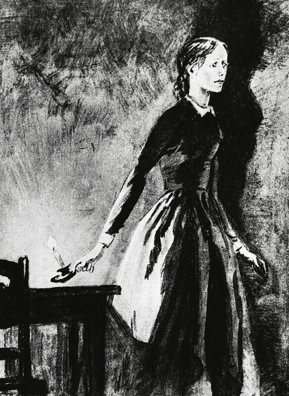 "Соня со свечкой" Д. Шмаринов 1936