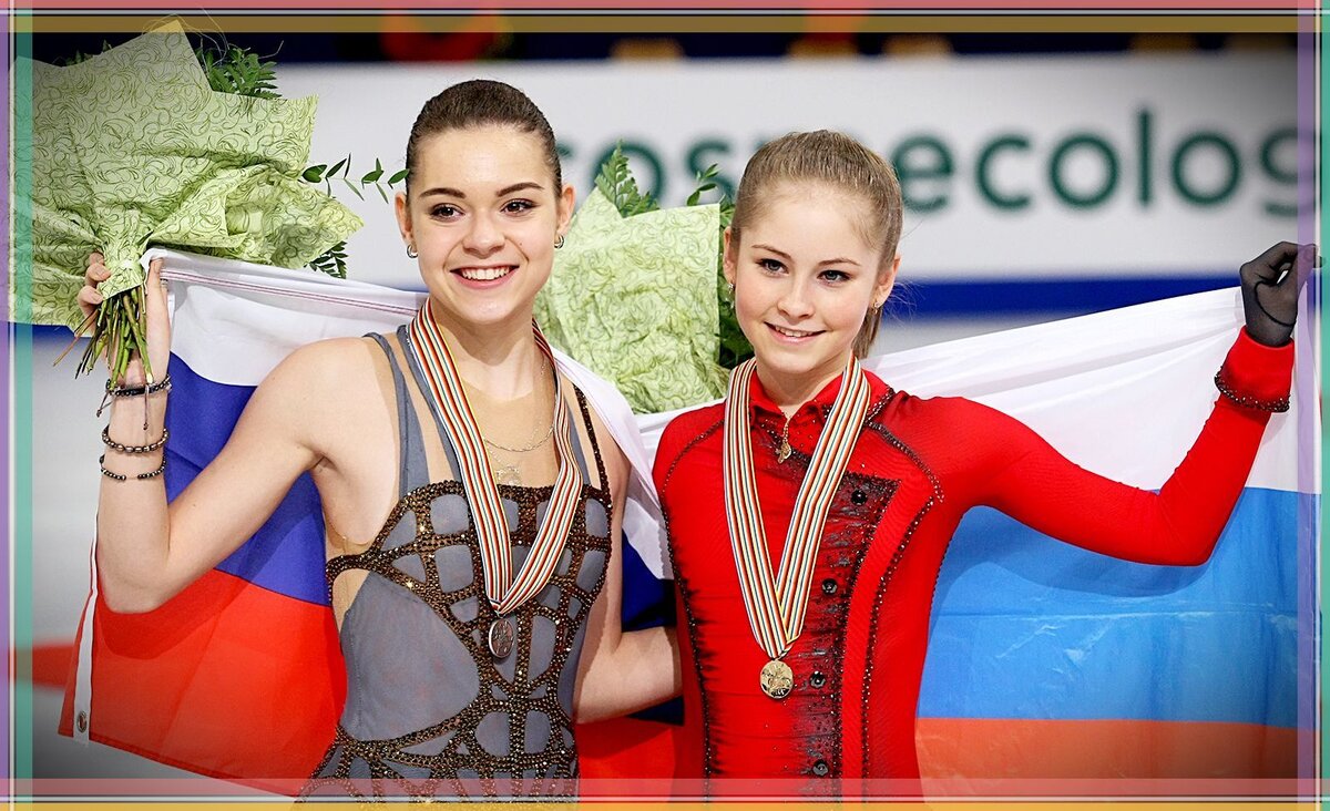 Аделина Сотникова получение золотой медали детское фото