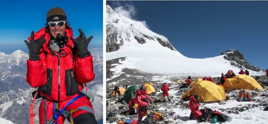 Эверест... и никого в шубах. Фото из открытых источников