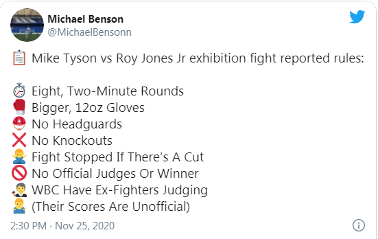 Из твиттера Майкла Бенсона.