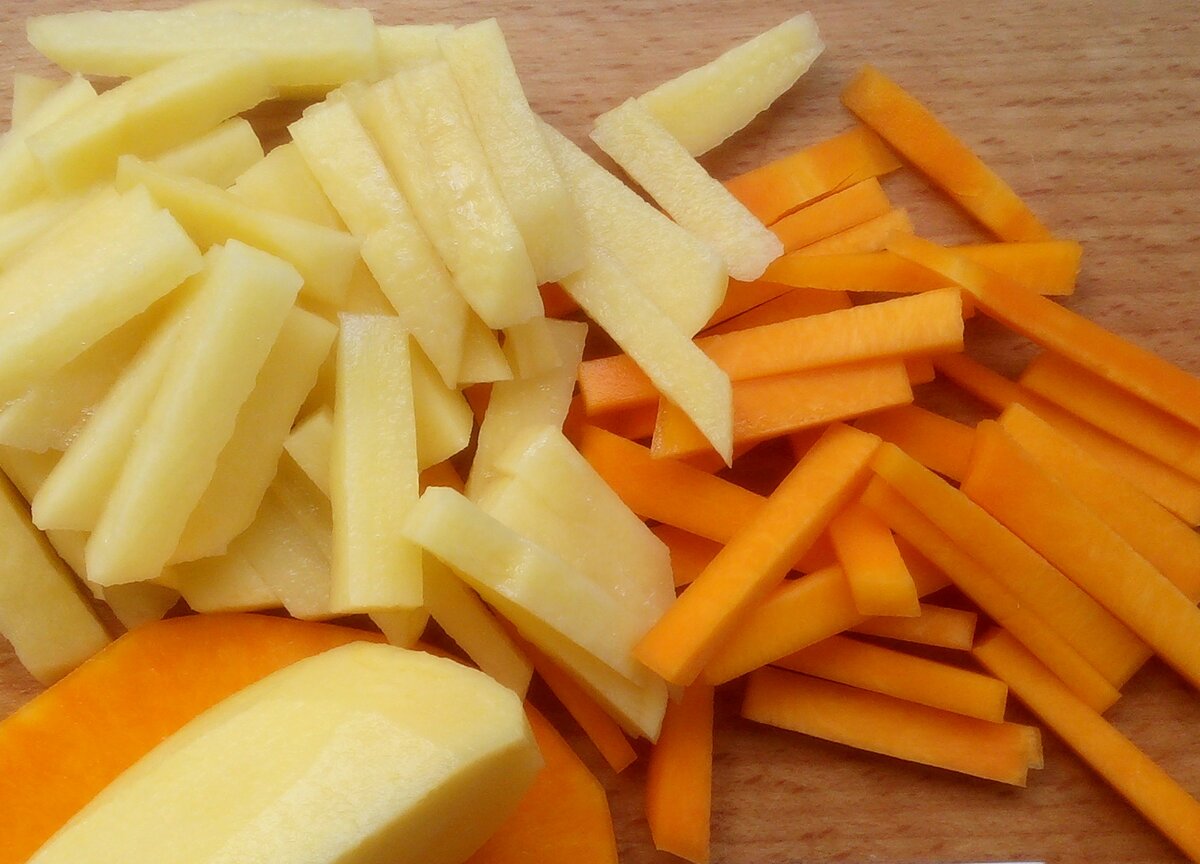 Картофель и тыква