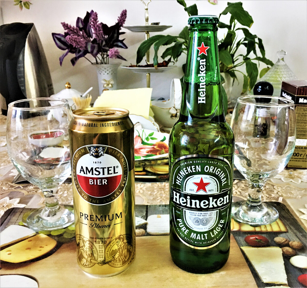 Amstel vs Heineken. Голландское пиво российского производства! Брать или не  брать... | Непрофессионал | Дзен