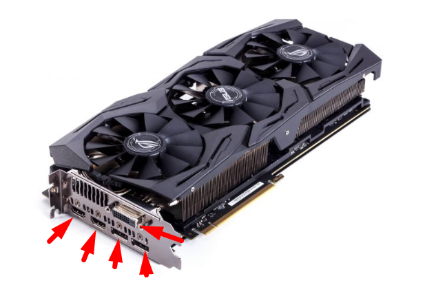 Внешняя видеокарта.ASUS GEFORCE GTX 1080. 