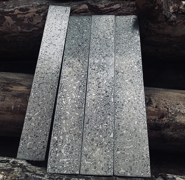 Дамасские заготовки на ножи