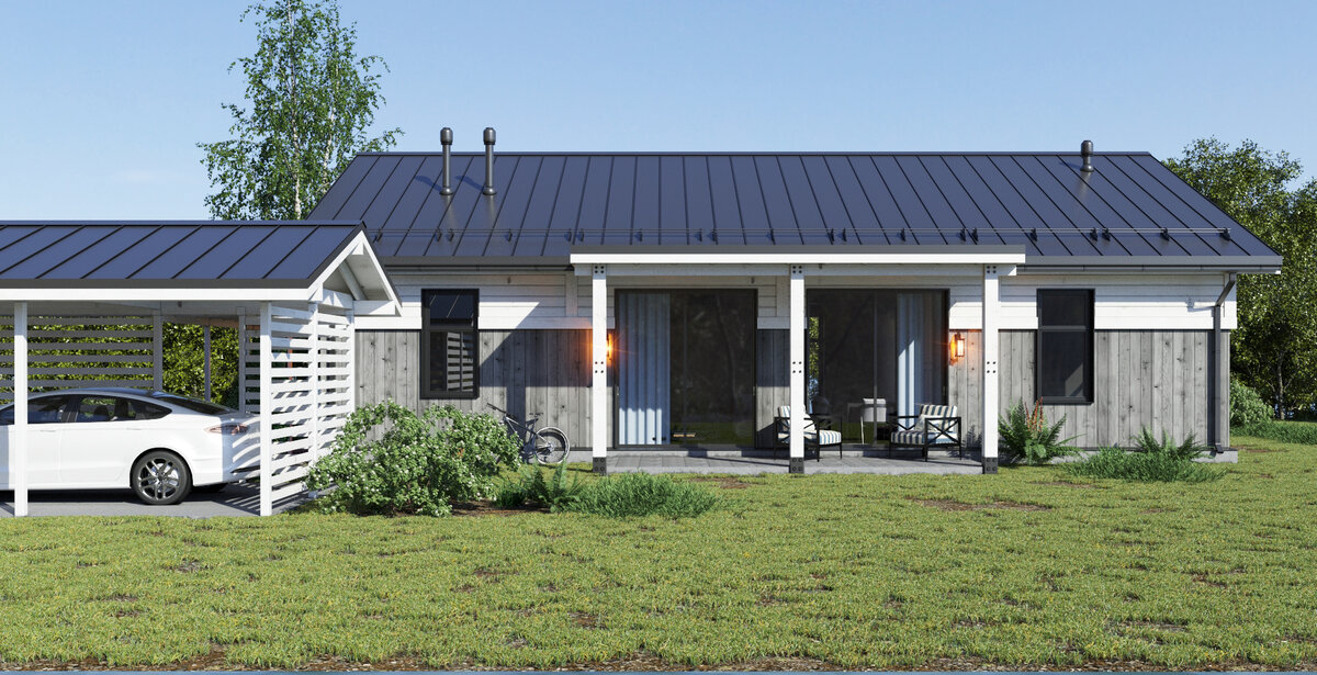 Веранда и навес для машины