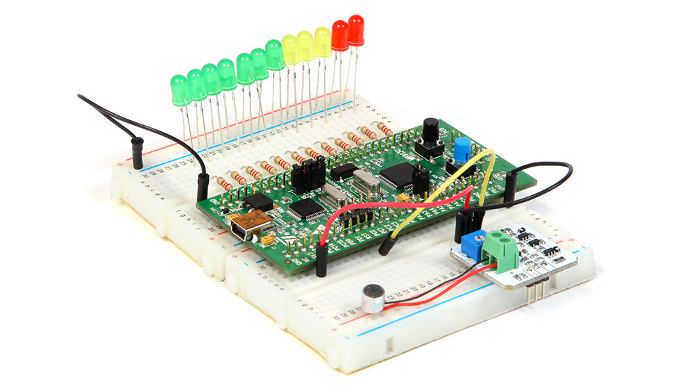 Яндекс-картинки. Смонтированная отладочная плата на макетке. 