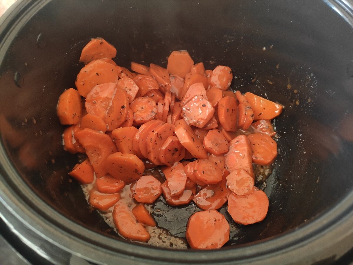 Фотоотчет о процессе приготовления морковки