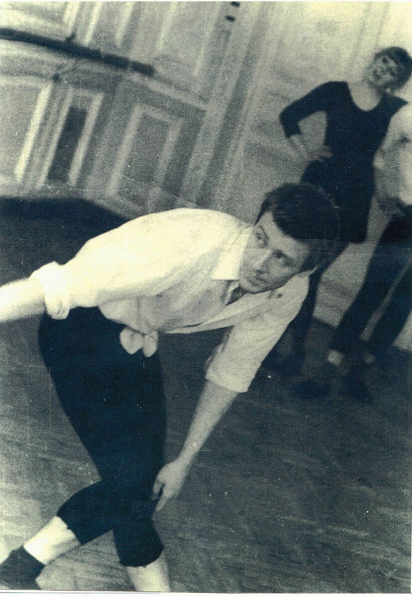 Андрей Краско на занятиях в театральном училище