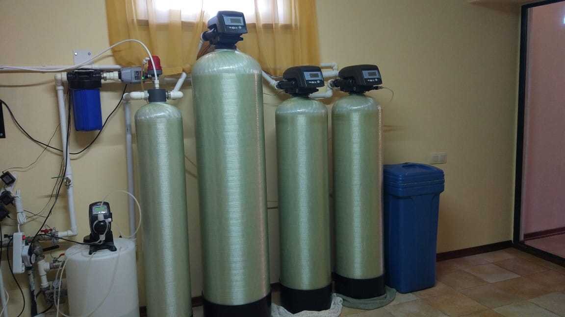 Комплексная система умягчения и обезжелезивания воды