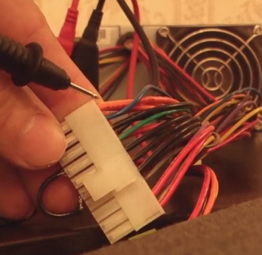 Проверка блока питания компьютера на работоспособность