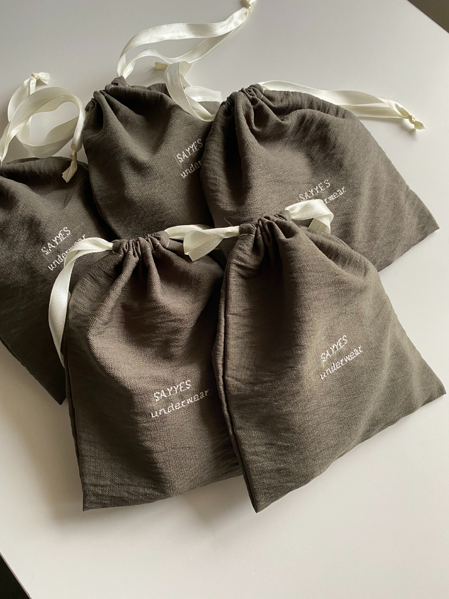 Можно использовать льняные мешочки для стирки в машинке