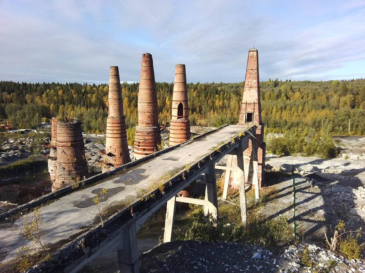 Финский мраморный завод конца 19 века