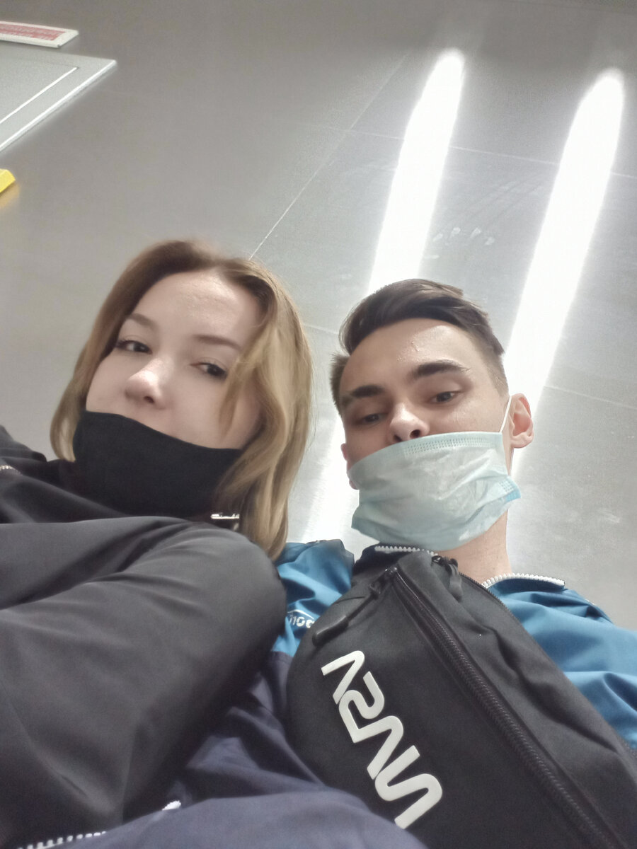 Мы в ожидании самолета