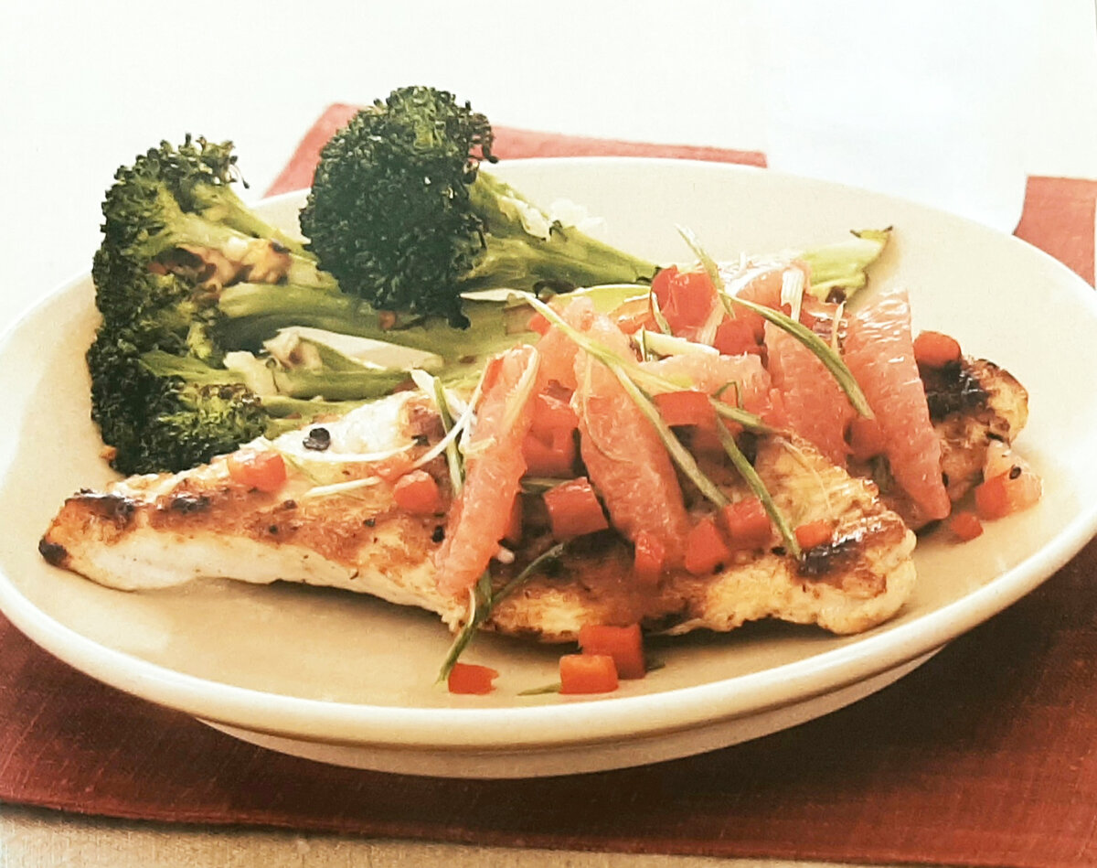 Индейка с грейпфрутом