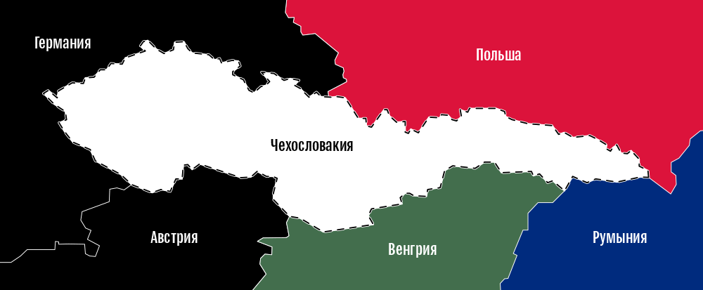 Распад Чехословакии карта. Чехословакия до 1938 года карта. Чехословакия на карте Европы до распада. Границы Чехословакии до 1938.