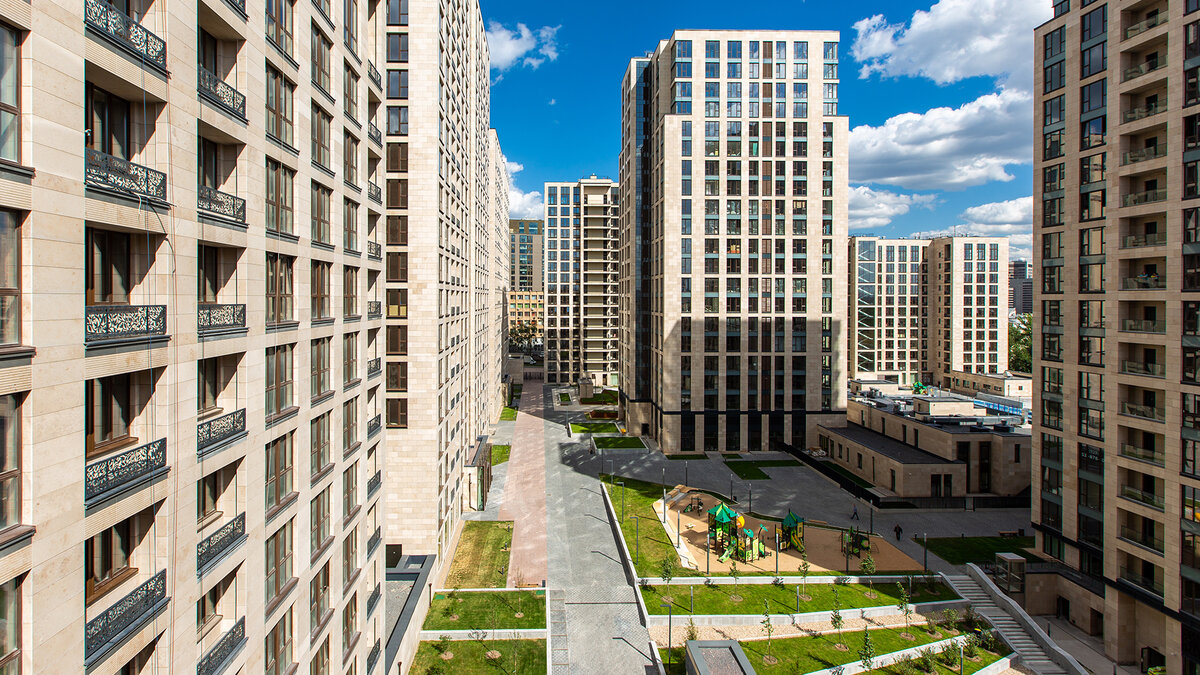 Фасады жилого комплекса RedSide