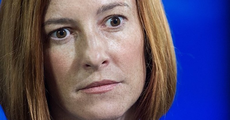 Джен Псаки поняла что она что - то поняла!