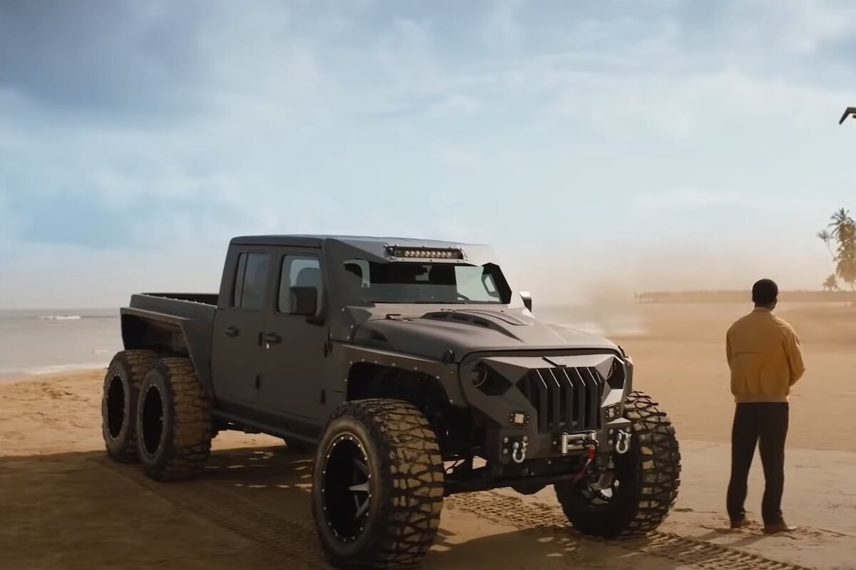 Willys super Jeep 6x6