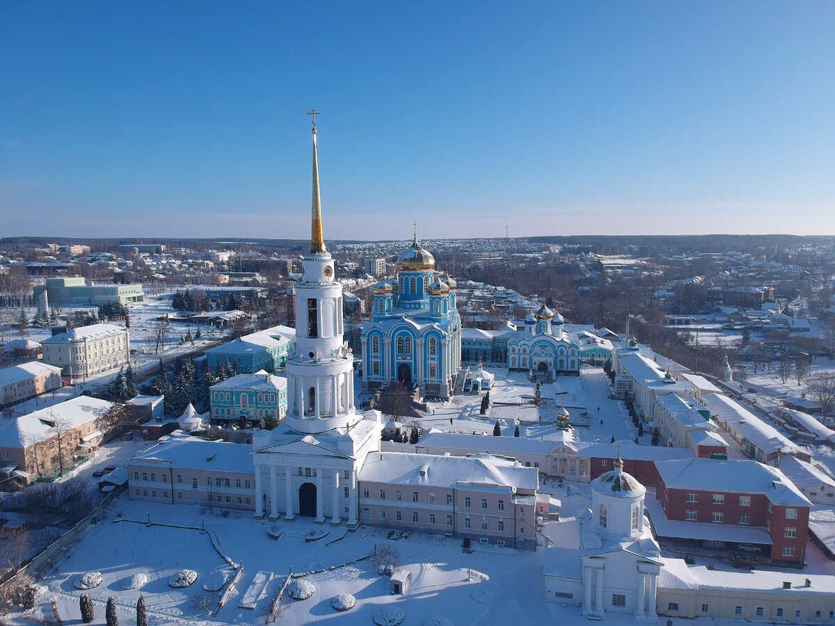 Вид с воздуха.