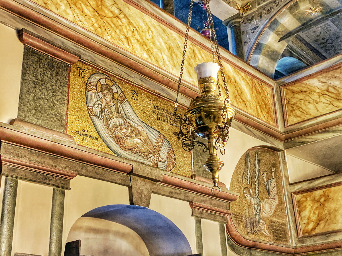 Ψηφιδωτή εικόνα του Χριστού - Σωτήρα Εμμανουήλ.  Φωτογραφία του συγγραφέα.  Κάντε κύλιση στη συλλογή για να δείτε περισσότερα