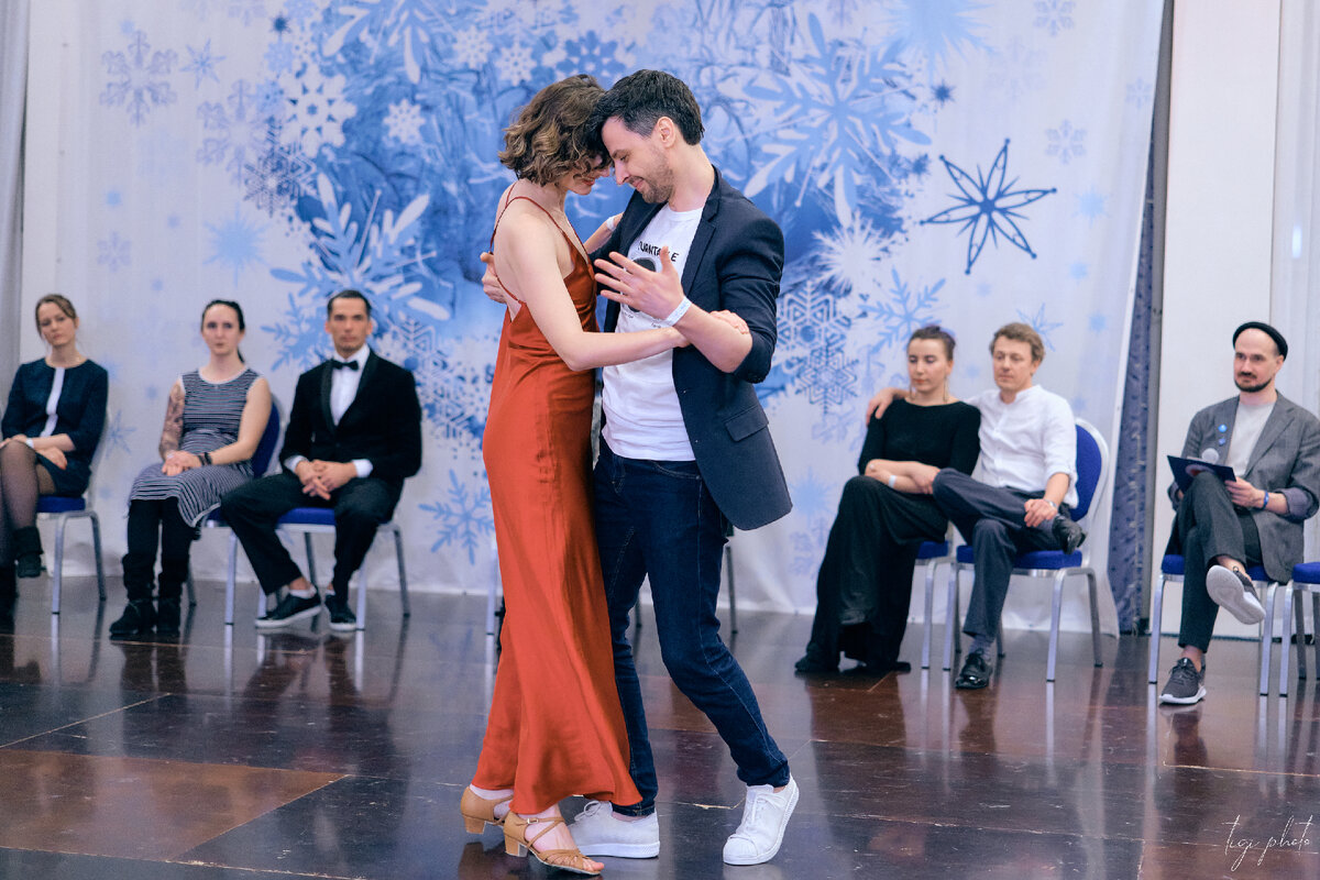 На фото одно из февральских выступлений на соревнованиях