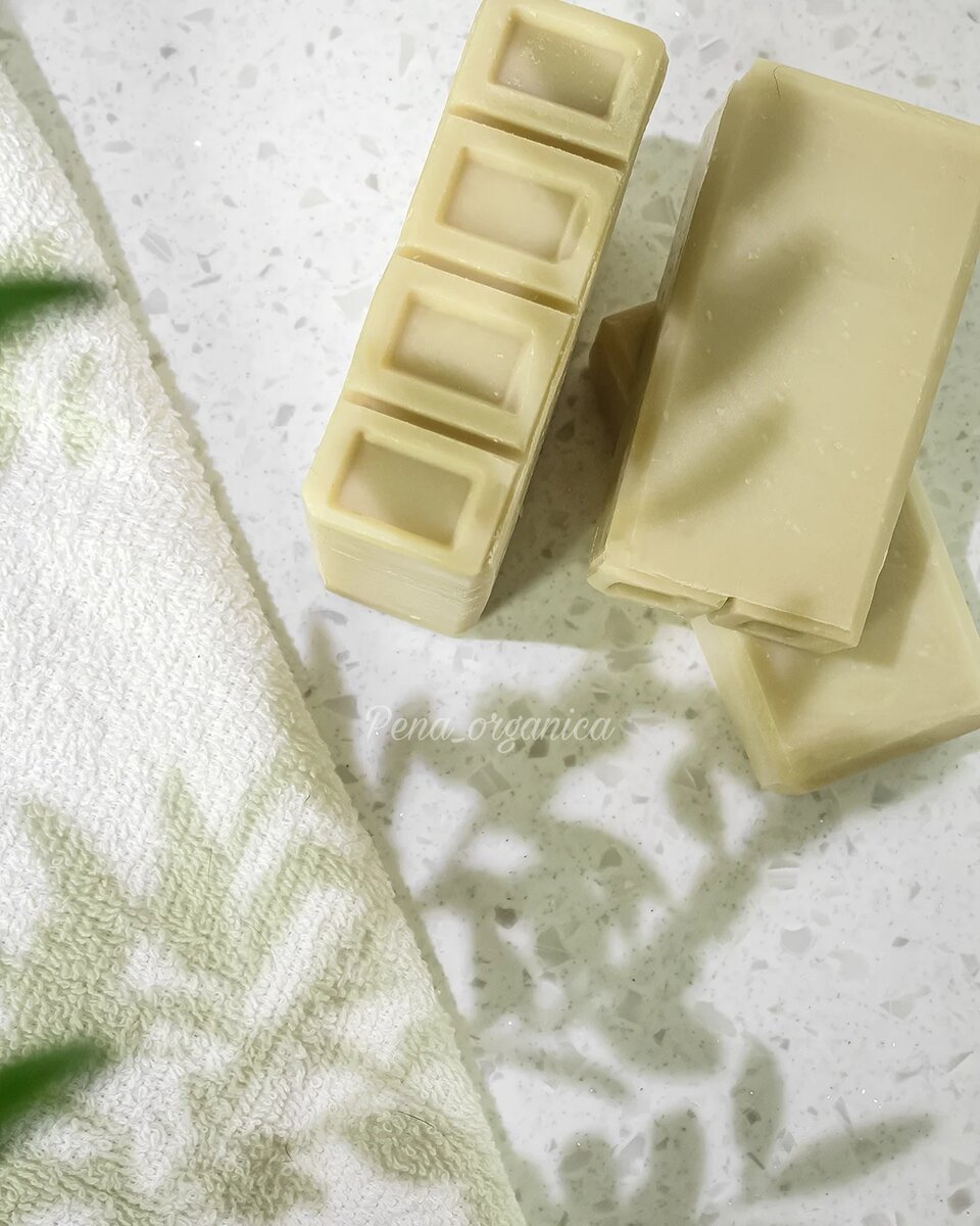 Современное домашнее мыло на растительных жирах 