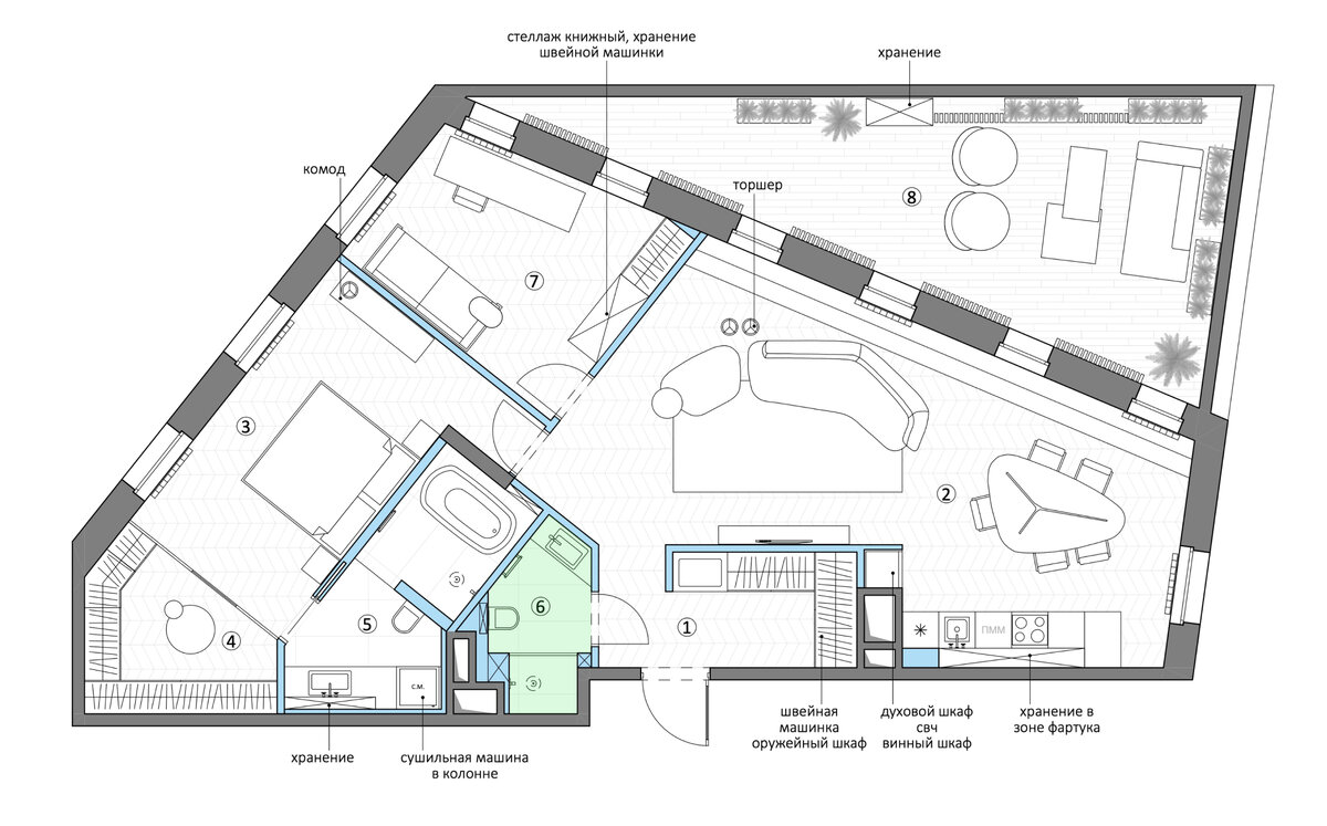 Планировочное решение 