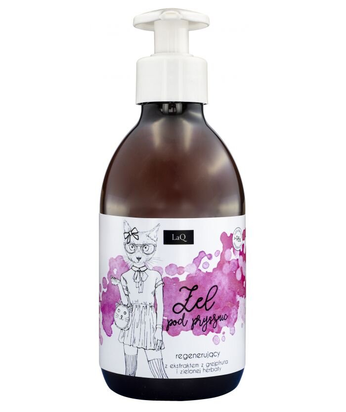 Гель для душа Грейпфрут и Зеленый чай Shower gel grapefruit and green tea, 300 мл от LaQ