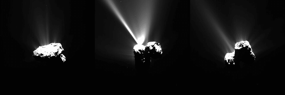    Снимки кометы Чурюмова — Герасименко / ©ESA