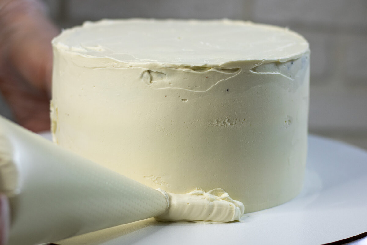 Как сделать белое тесто для торта
