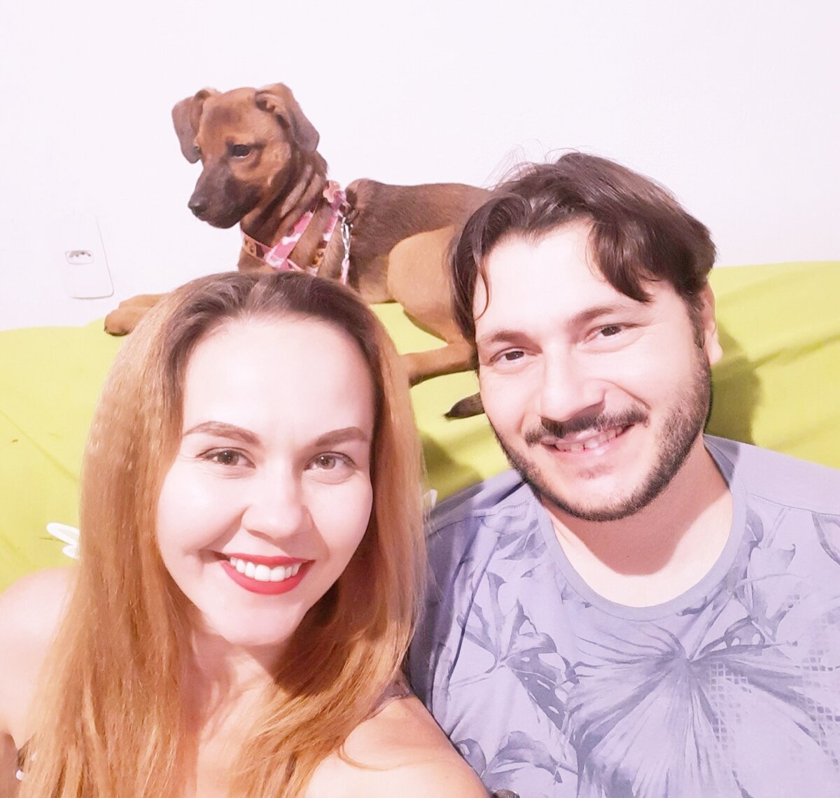 Я, Элио и Лили.