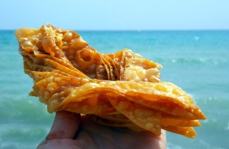 Еда на пляж