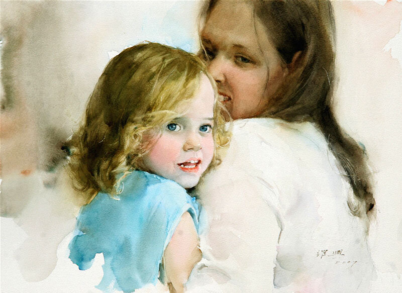 Китайский художник Гуань Вейксинг