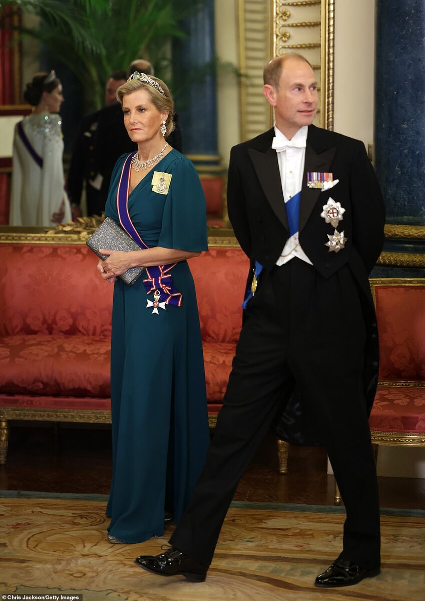 На государственный банкет в Букингемском дворце принцесса Уэльская надела любимую тиару принцессы Дианы