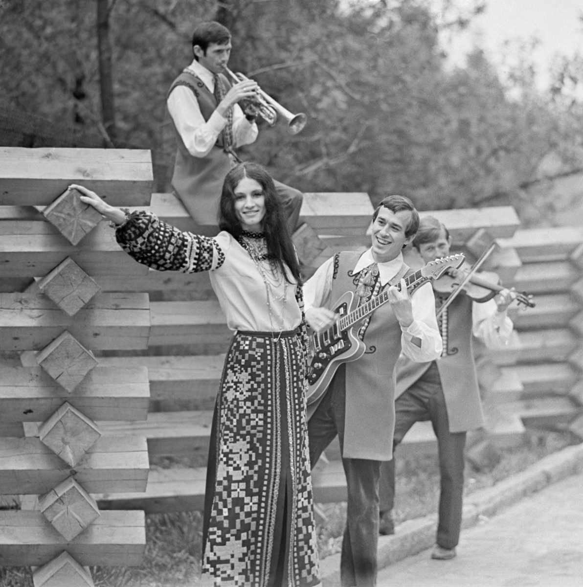 София Ротару в молодости. 1973 год. 