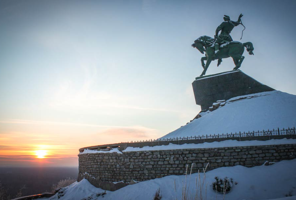 Памятник Салавату Юлаеву. Уфа.