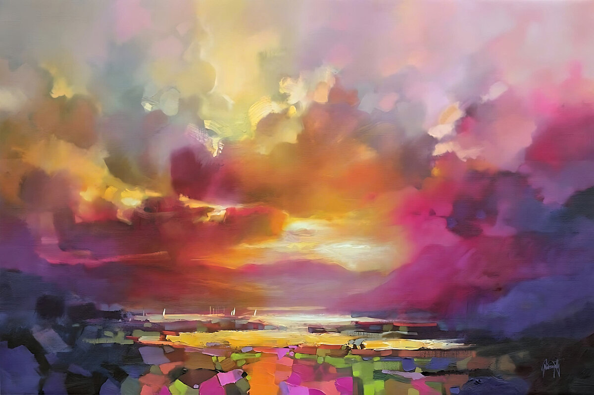 Beautiful paint. Scott Naismith художник море мастихином. Scott Naismith художник картины. Scott Naismith Восход. Scott Naismith абстракция рассвет.