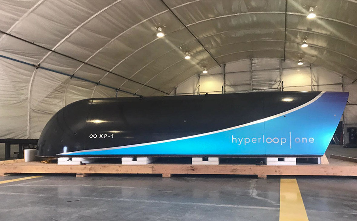 Капсула Hyperloop One